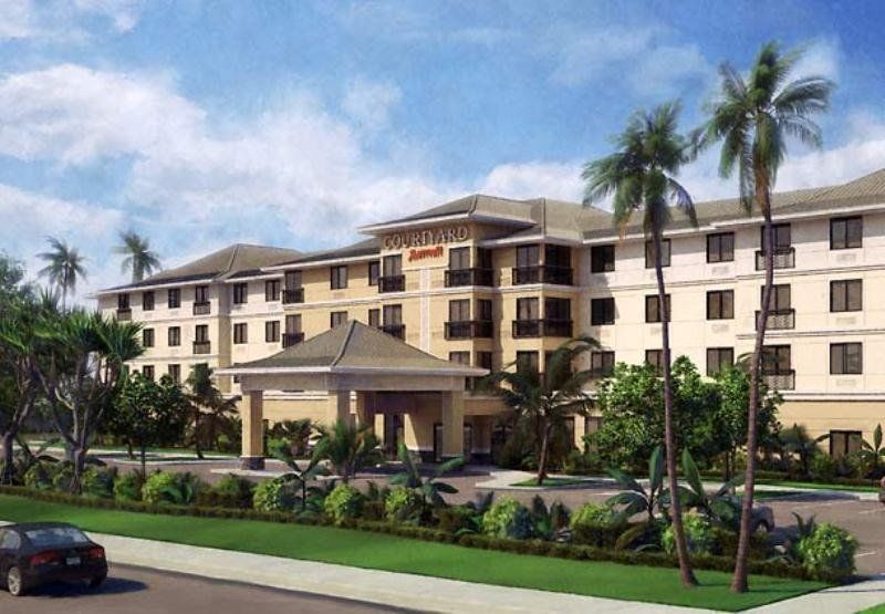 Courtyard By Marriott Maui Kahului Airport Hotell Exteriör bild