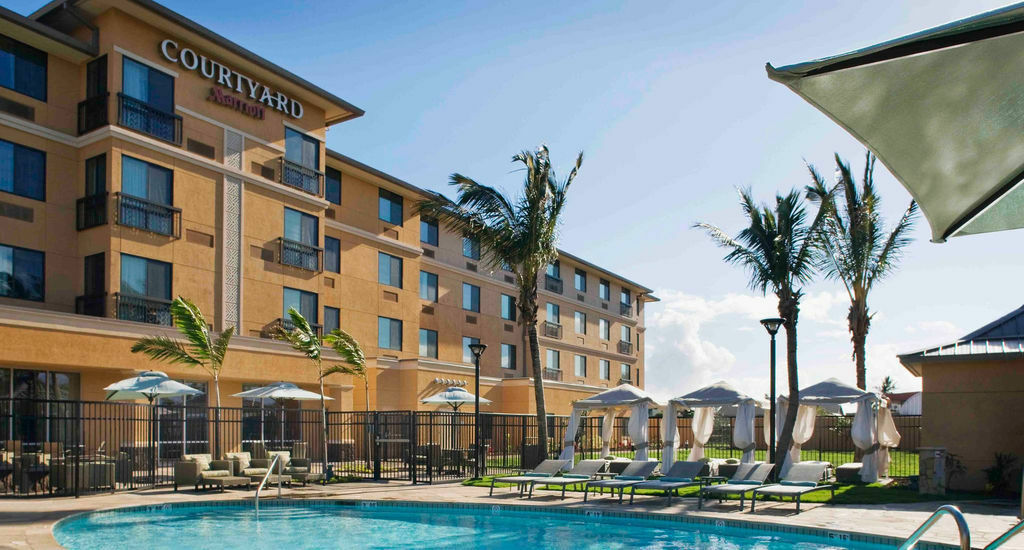 Courtyard By Marriott Maui Kahului Airport Hotell Exteriör bild